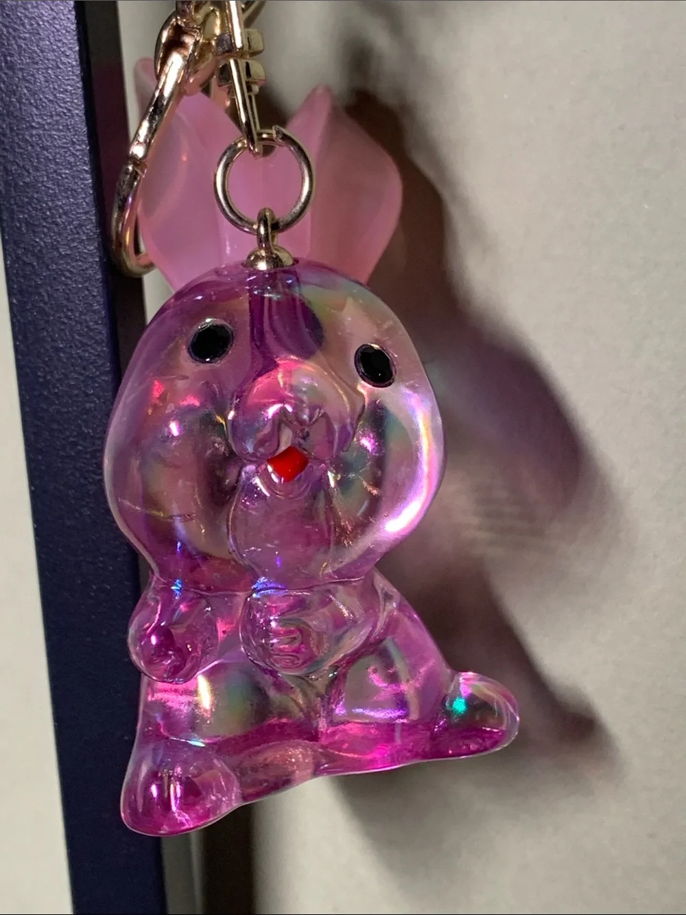 Charm Buddy Keychain - Pink Rabbit